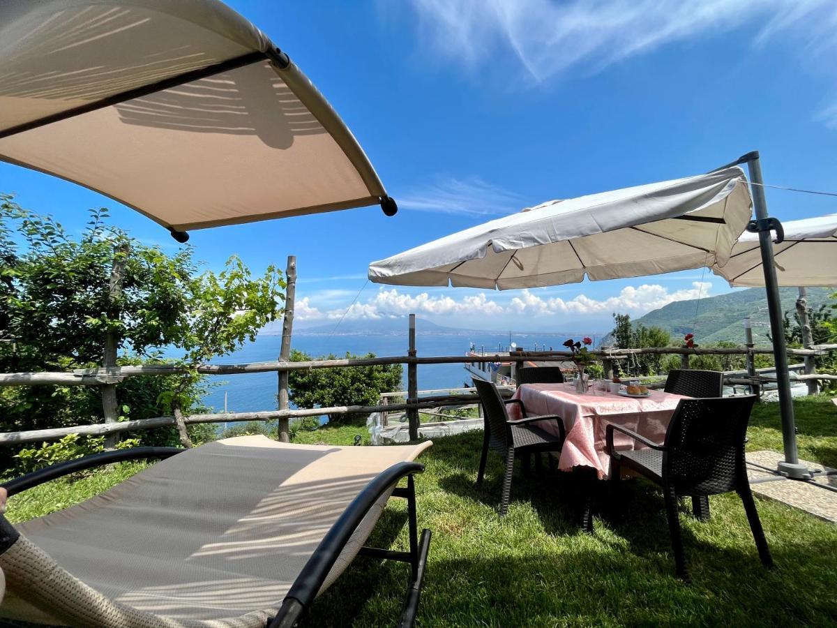 הוילה ויקו אקוונסה La Badia Montechiaro - Breathtaking View Of Sorrento Coast מראה חיצוני תמונה
