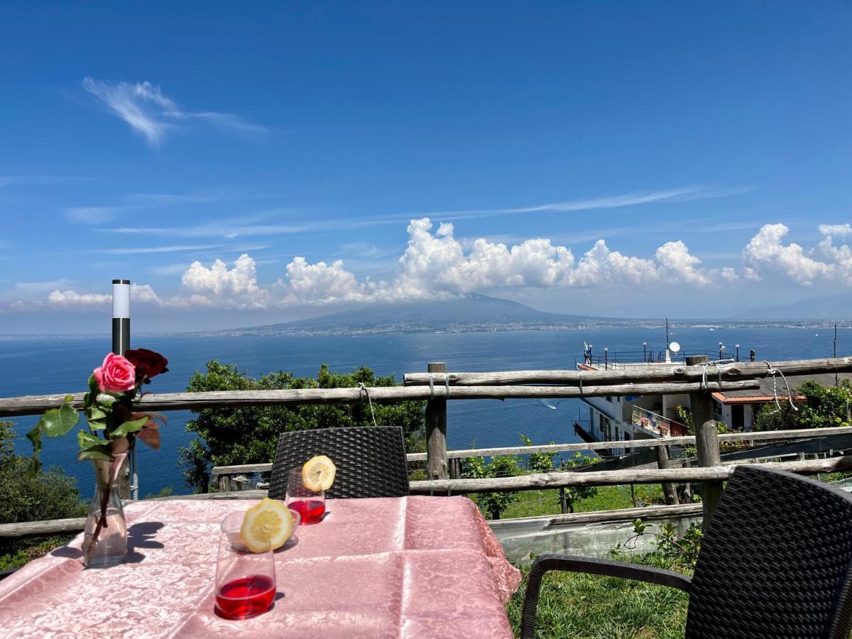 הוילה ויקו אקוונסה La Badia Montechiaro - Breathtaking View Of Sorrento Coast מראה חיצוני תמונה