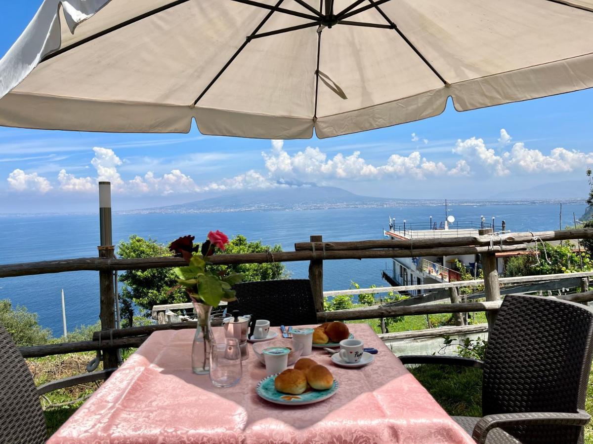 הוילה ויקו אקוונסה La Badia Montechiaro - Breathtaking View Of Sorrento Coast מראה חיצוני תמונה